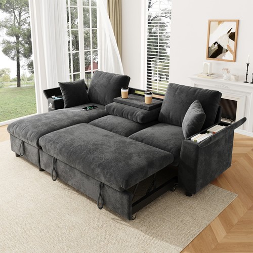 Corner sofa bed - bed, l-shaped
