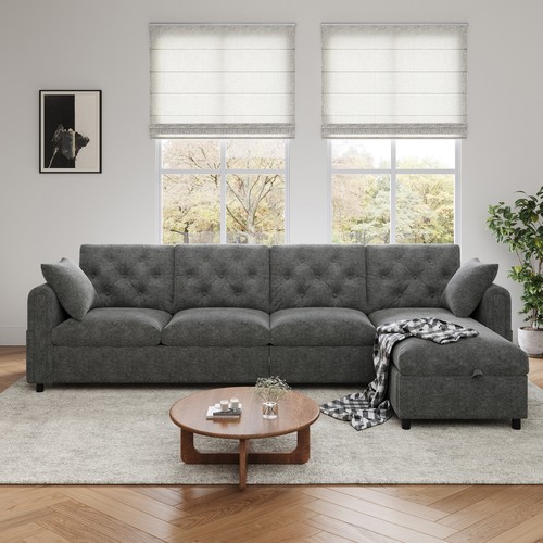 Seater shaped corner sofa - 4,