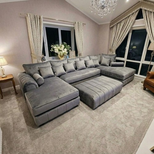 Brand lilly shaped sofa - brand, u-shaped
