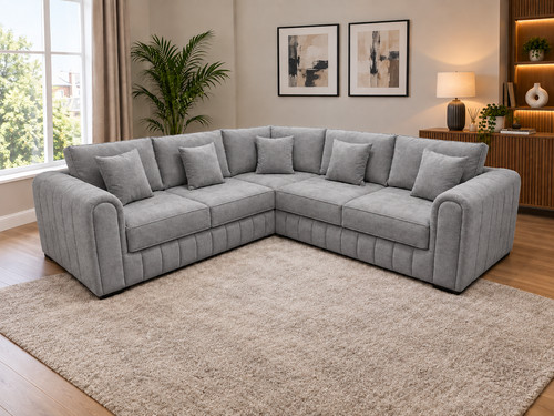 Lilly plush velvet fabric sofa - lilly,