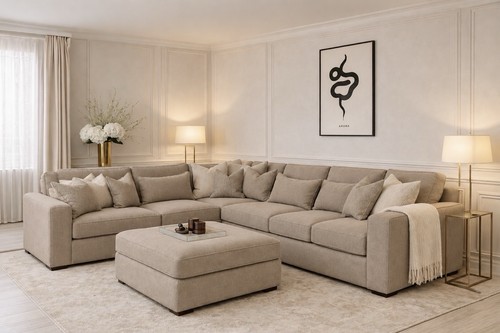 New ruby corner sofa full - sofa,