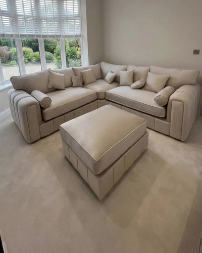Milano corner sofa velvet - sofa,