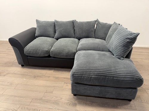 Harry grey faux leather and - faux,