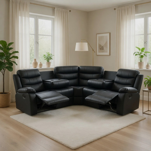 Roma corner black grey - corner, black-grey