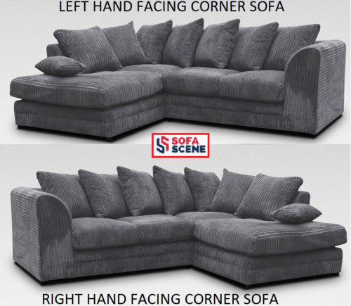 Jumbo cord corner sofa - corner, suite