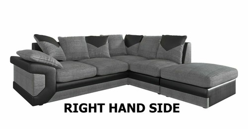 Corner sofa fabric seater set - corner,
