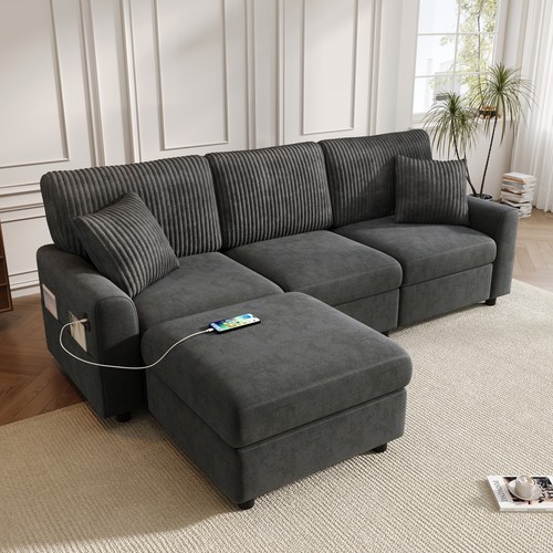 Shaped corner sofa - l-shaped,