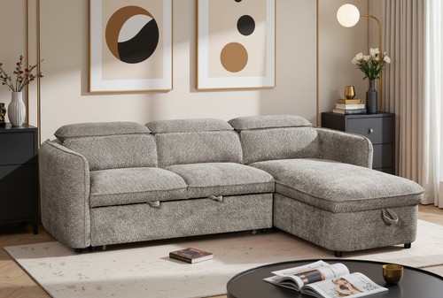 Corner sofa bed - bed, shape