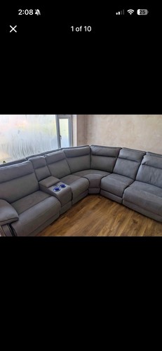 Tech sofa grey seater corner - sofa,