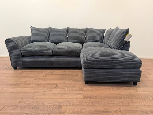 Harry large grey fabric - large, right