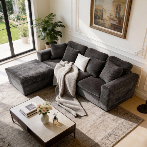 Corner sofa bed shape 4 - corner,