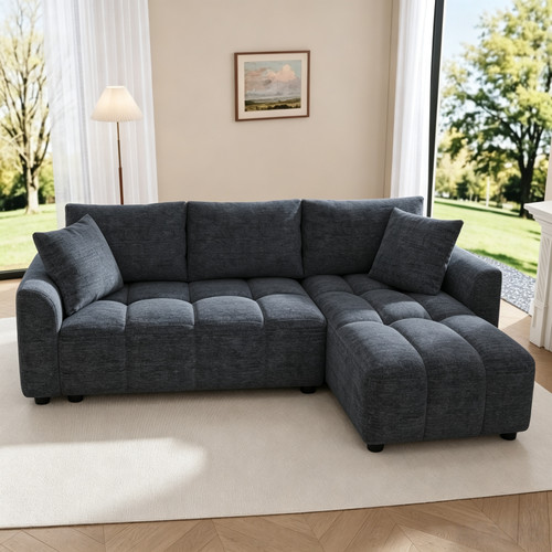 Seater shaped corner sofa - seater, l-shaped