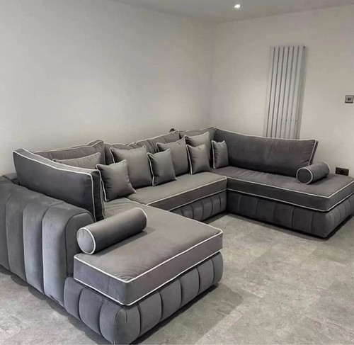 Luxury lilly shape sofa grey - luxury,