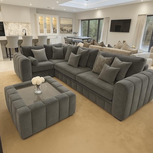 Lilly corner sofa grey - corner,