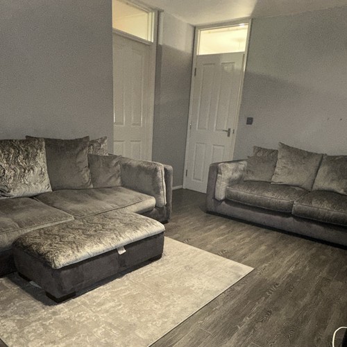 Dfs grey fabric corner - grey,