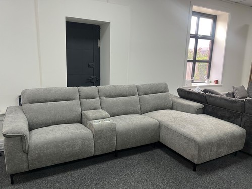 Brand new grey fabric - fabric, corner